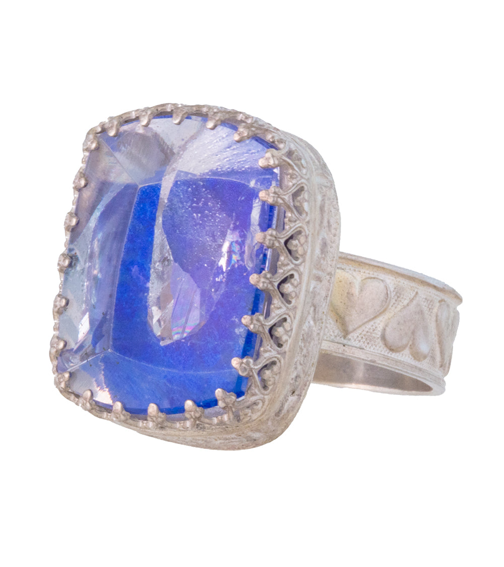 Lapis Lazuli Ring in Silver by Galit