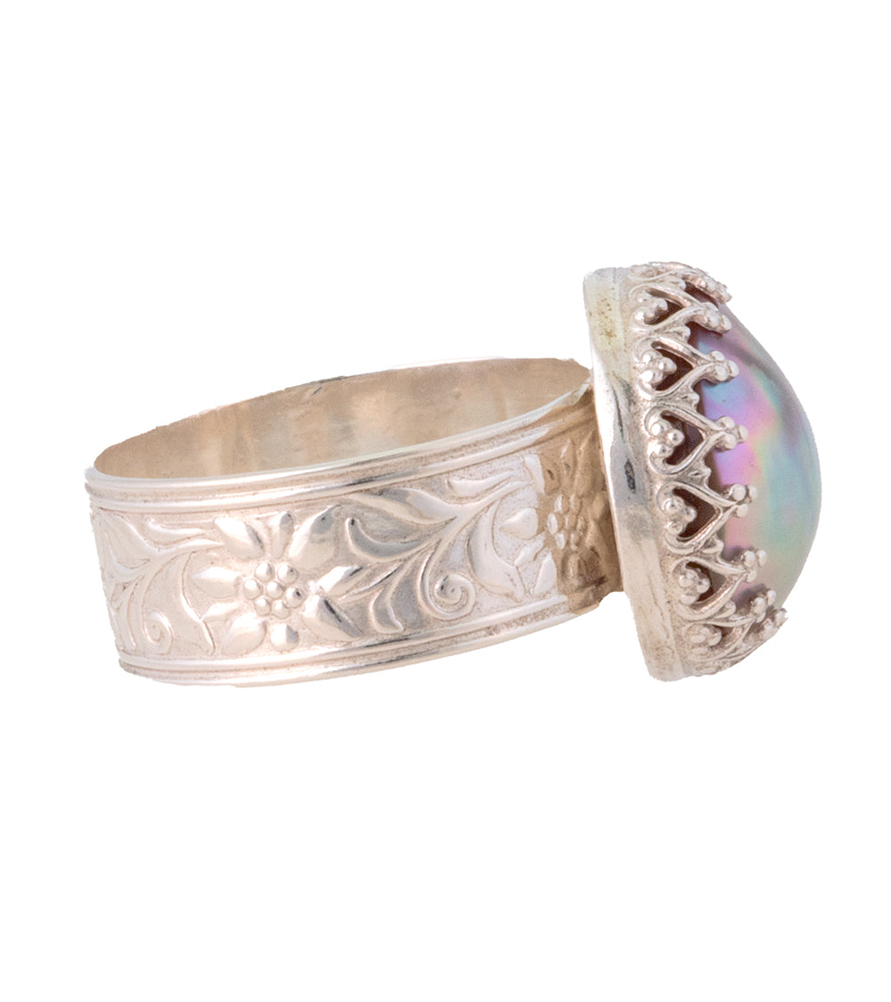 Sea of Cortez Pearl Ring by Galit