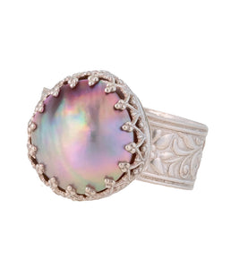 Sea of Cortez Pearl Ring by Galit