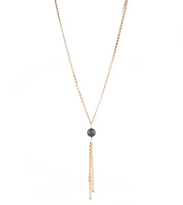 Peacock Tahitian Pearl Necklace by Galit