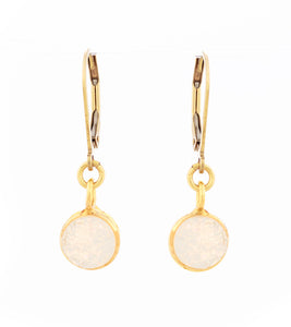 Opalized Druzy Agate coated Earrings by Galit Martin MacArthur