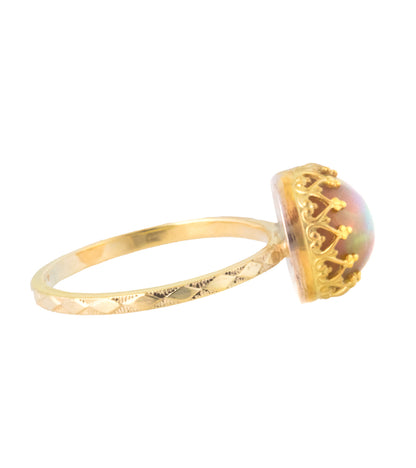 Ethiopian Opal Cab Ring by Galit