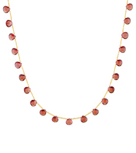 Red Garnet Necklace by Galit