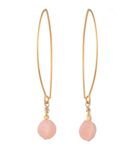 Pink Peruvian Opal Earrings by Galit