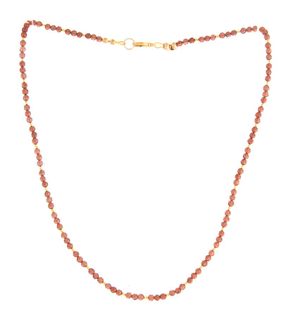 Galitのレッドガーネットネックレス