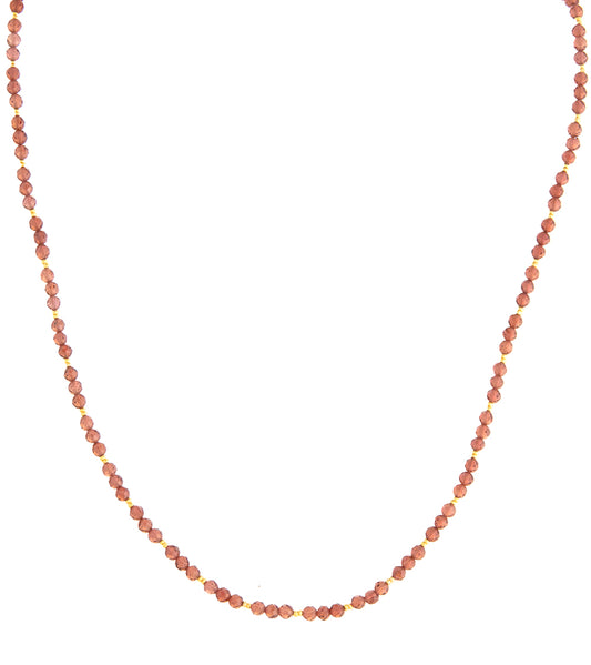 Red Garnet Necklace by Galit