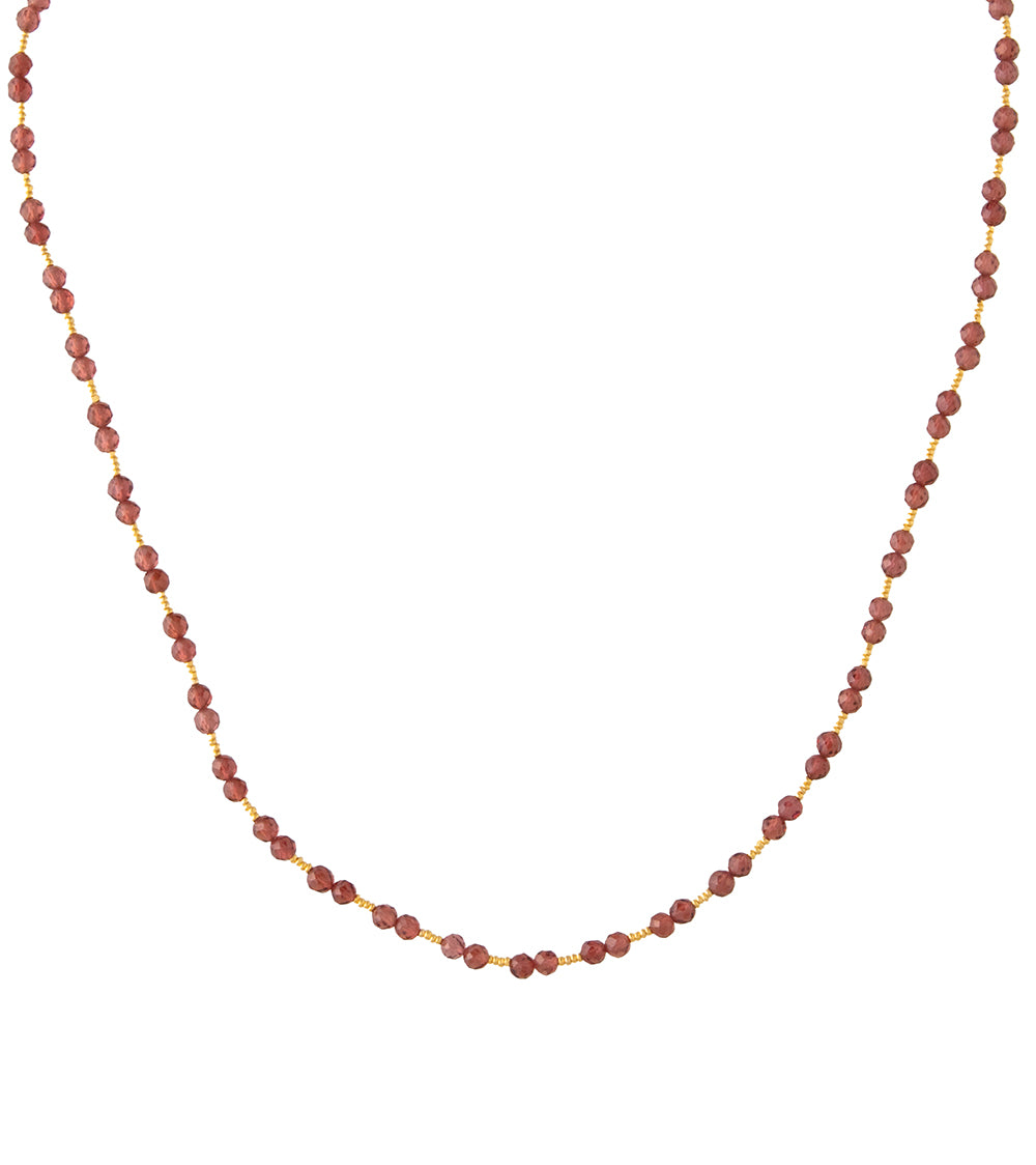 Red Garnet Necklace by Galit