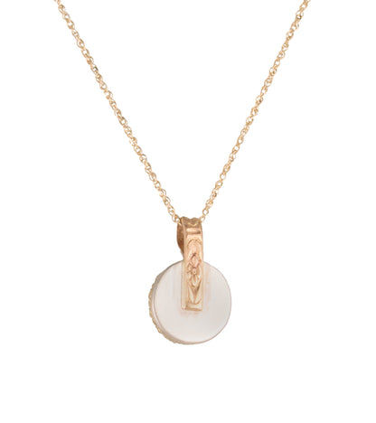 Pink Tourmaline Faceted Round Cab Necklace by Galit