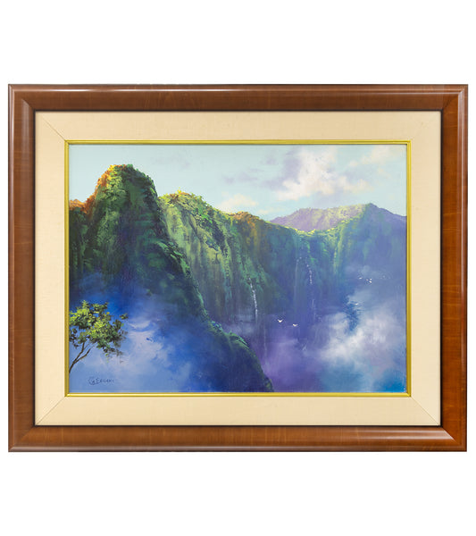 Original Painting: Koolau Awakening by George Eguchi