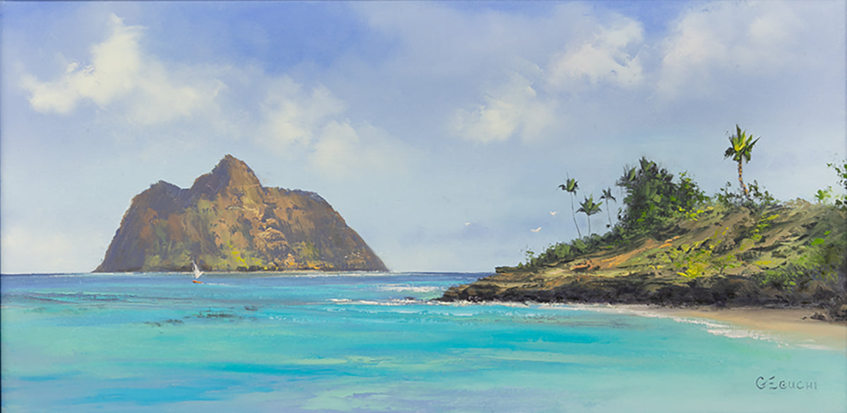 Original Painting: Passage to Lanikai by George Eguchi