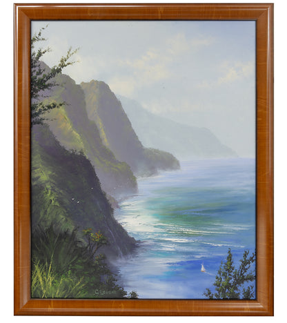 Original Painting: Lost Horizon, Na Pali by George Eguchi