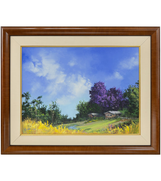 Original Painting: Upcountry Retreat by George Eguchi