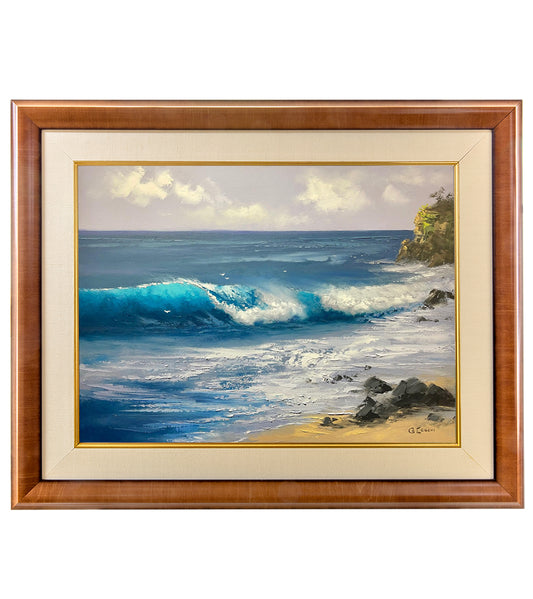 Original Painting: Island Rhapsody in Blues by George Eguchi