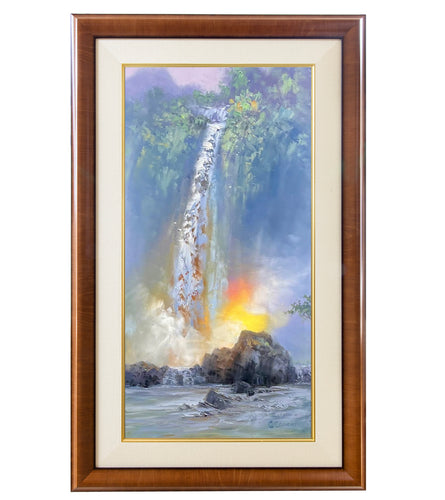 Original Painting: Falling Into Light by George Eguchi