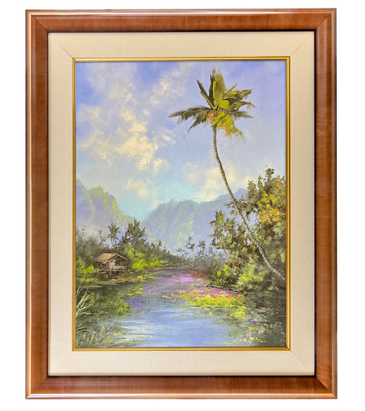 Original Painting: Meandering Secluded Streams by George Eguchi