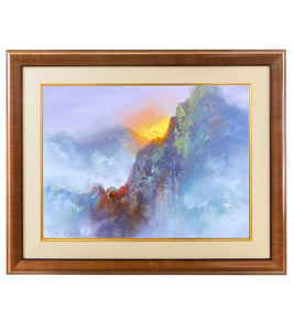 Original Painting: Rising Above the Clouds by George Eguchi