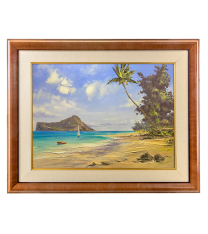 原画：ジョージ・エグチ作「ターコイズ・ウォーターズ」