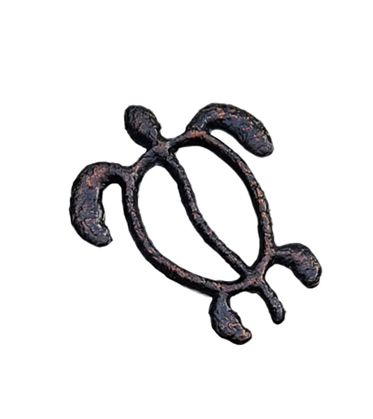 Tortuga marina Honu de aluminio - Extra pequeña de Scott Green