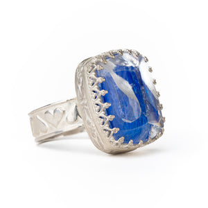 Lapis Lazuli Ring in Silver by Galit