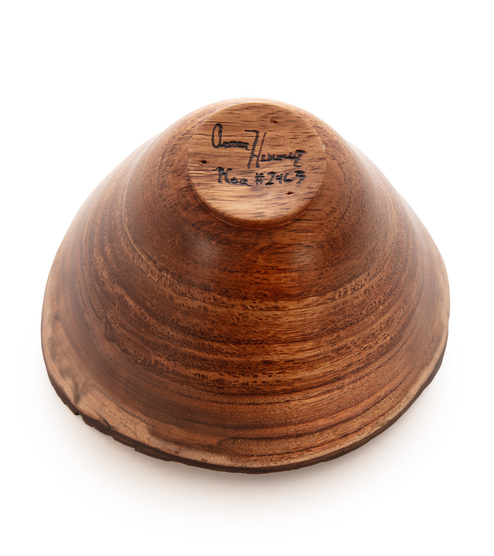 Koa Bowl #39557 by Aaron Hammer