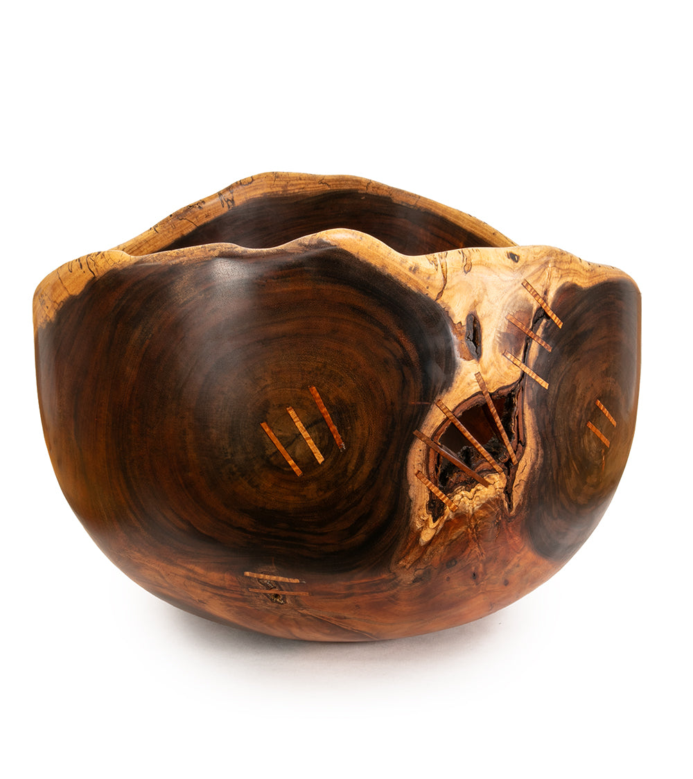 Koa Bowl with Koa Stitch #2407 by Aaron Hammer