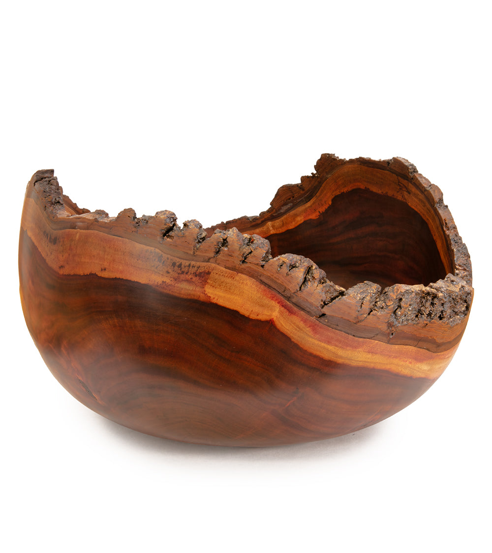 Milo Bowl with Bark and Koa Stitch #2526 by Aaron Hammer
