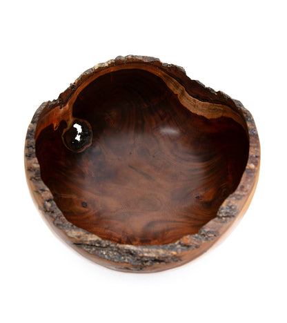 Milo Bowl with Bark and Koa Stitch #2527 by Aaron Hammer