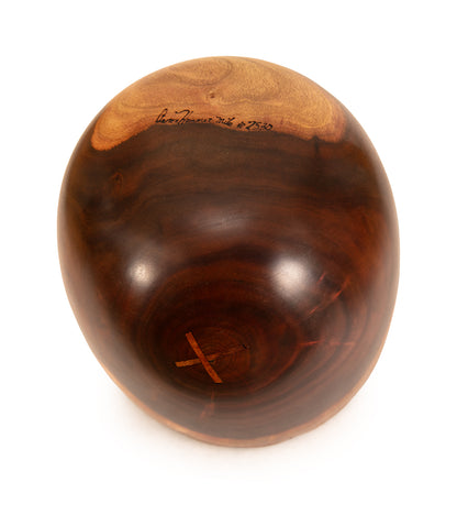 Milo Bowl with Bark and Koa Stitch #2530 by Aaron Hammer