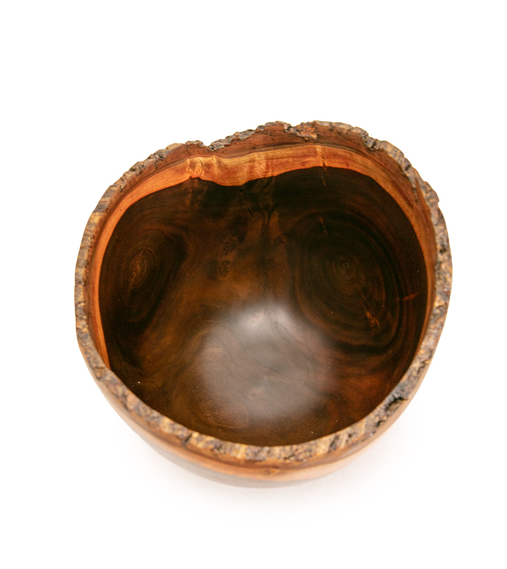 Milo Bowl with Bark and Koa Stitch #2530 by Aaron Hammer