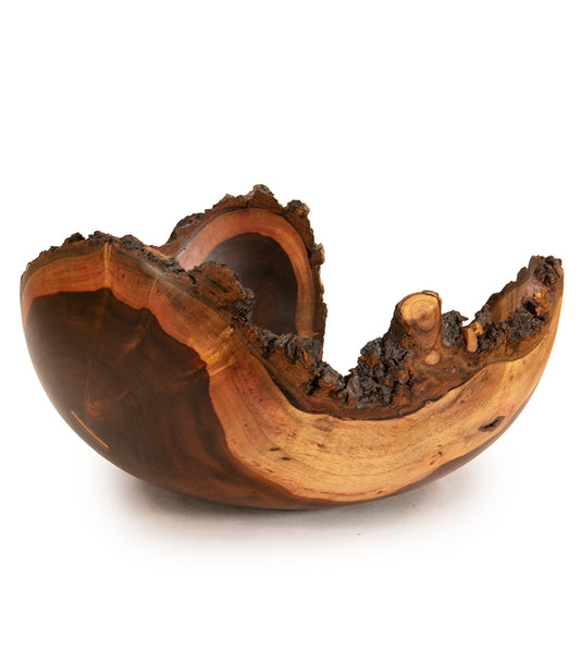 Milo Bowl with Bark and Koa Stitch #2522 by Aaron Hammer