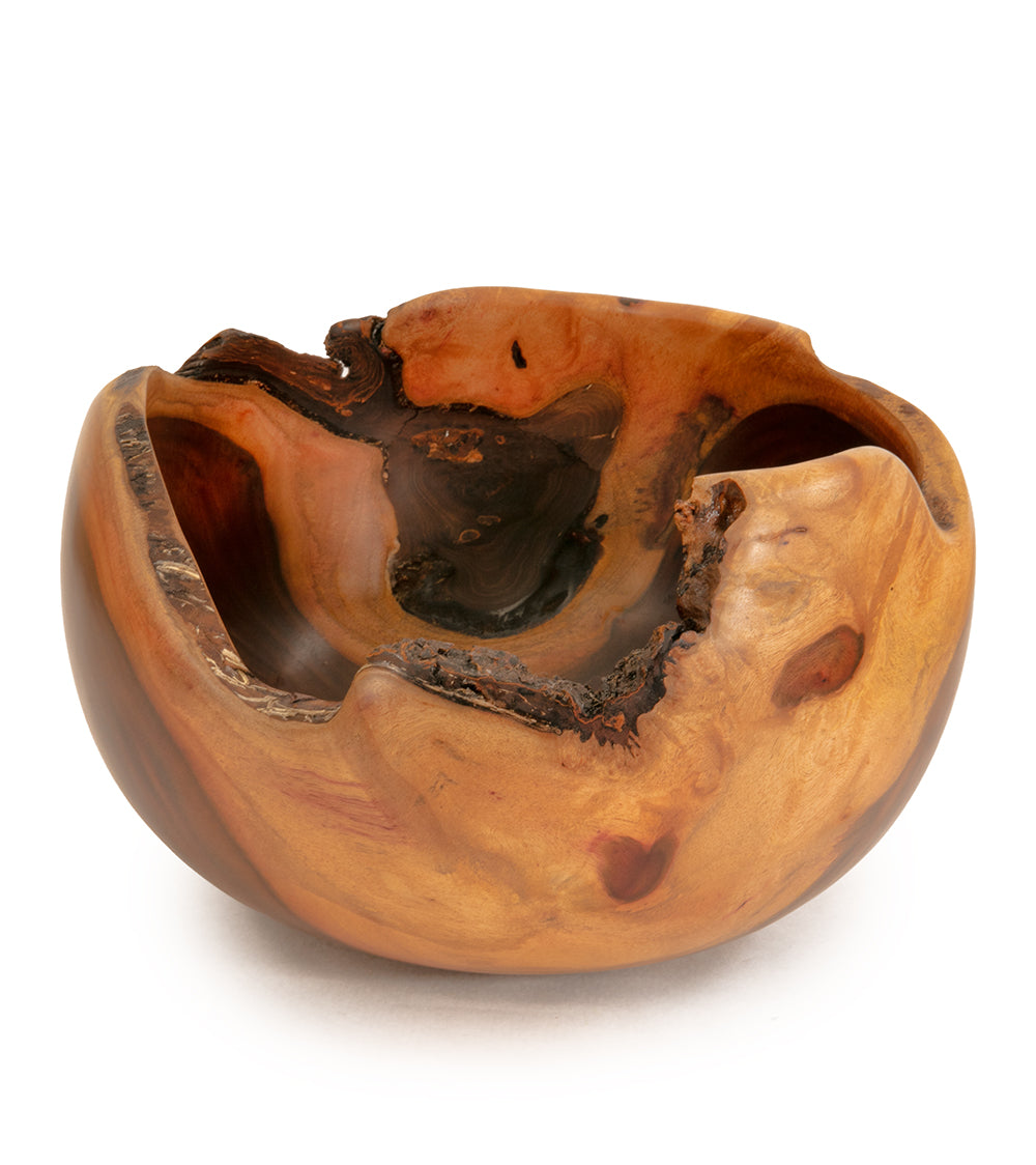 Milo Tri-Bowl with Koa Stitch #2524 by Aaron Hammer
