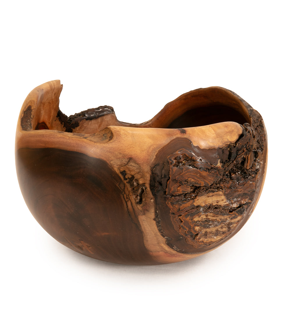 Milo Tri-Bowl with Koa Stitch #2524 by Aaron Hammer