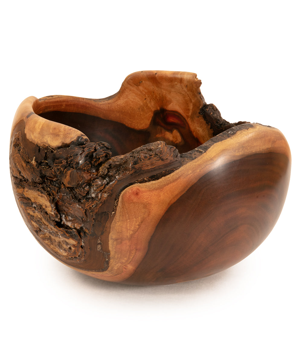 Milo Tri-Bowl with Koa Stitch #2524 by Aaron Hammer