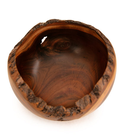 Milo Bowl with Bark and Koa Stitch #2525 by Aaron Hammer