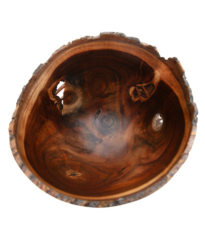 Milo Bowl with Bark and Koa Stitch #2542 by Aaron Hammer