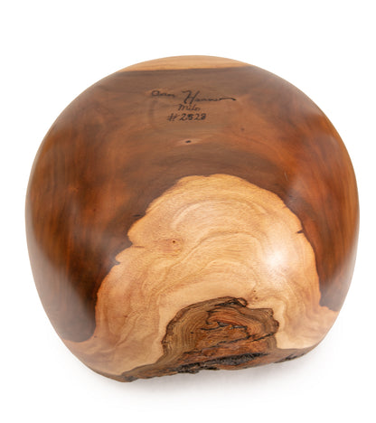 Milo Bowl with Bark and Koa Stitch #2528 by Aaron Hammer