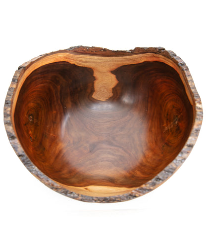 Milo Bowl with Bark and Koa Stitch #2528 by Aaron Hammer