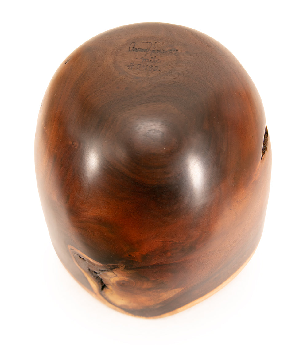 Milo Bowl with natural Edge #2482 by Aaron Hammer