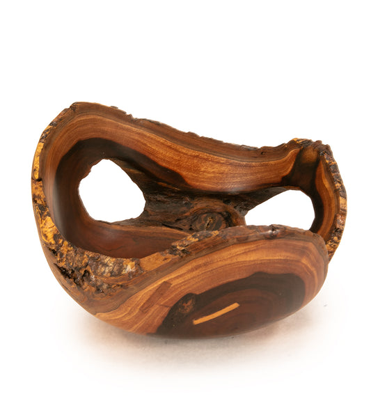 Milo Bowl with Bark #2540 by Aaron Hammer