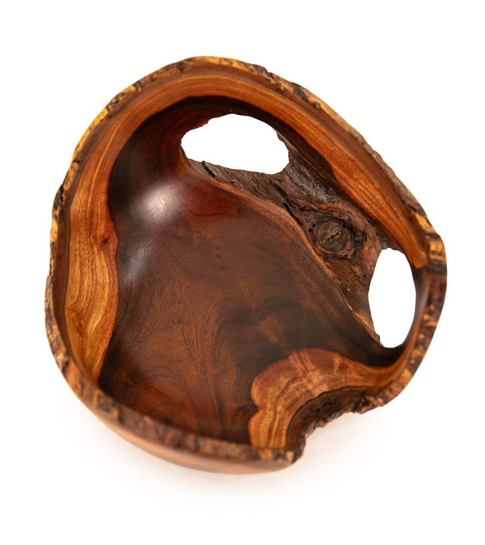 Milo Bowl with Bark #2540 by Aaron Hammer