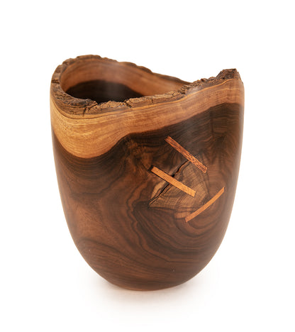Koa Bowl with Koa Stitch #2489 by Aaron Hammer