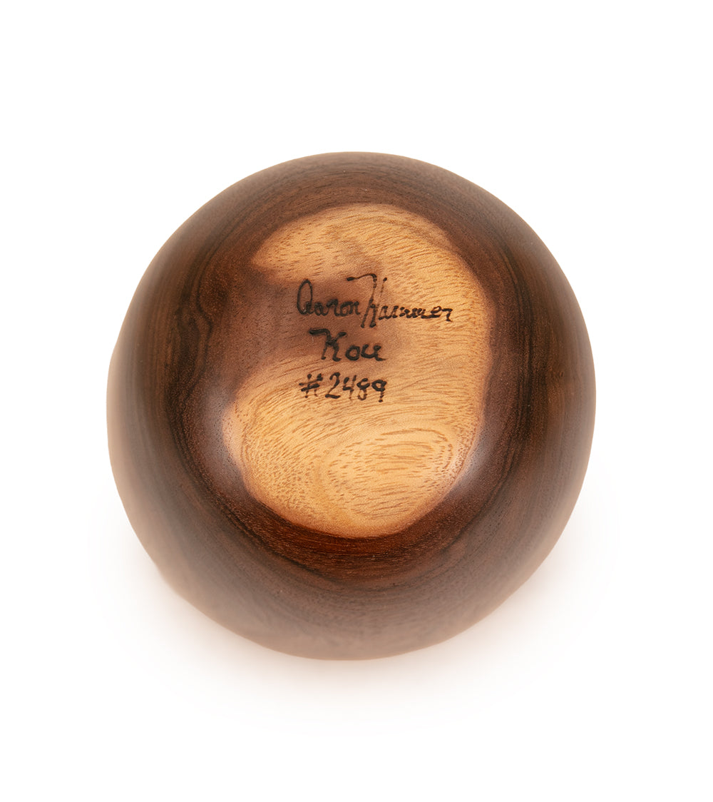 Koa Bowl with Koa Stitch #2489 by Aaron Hammer