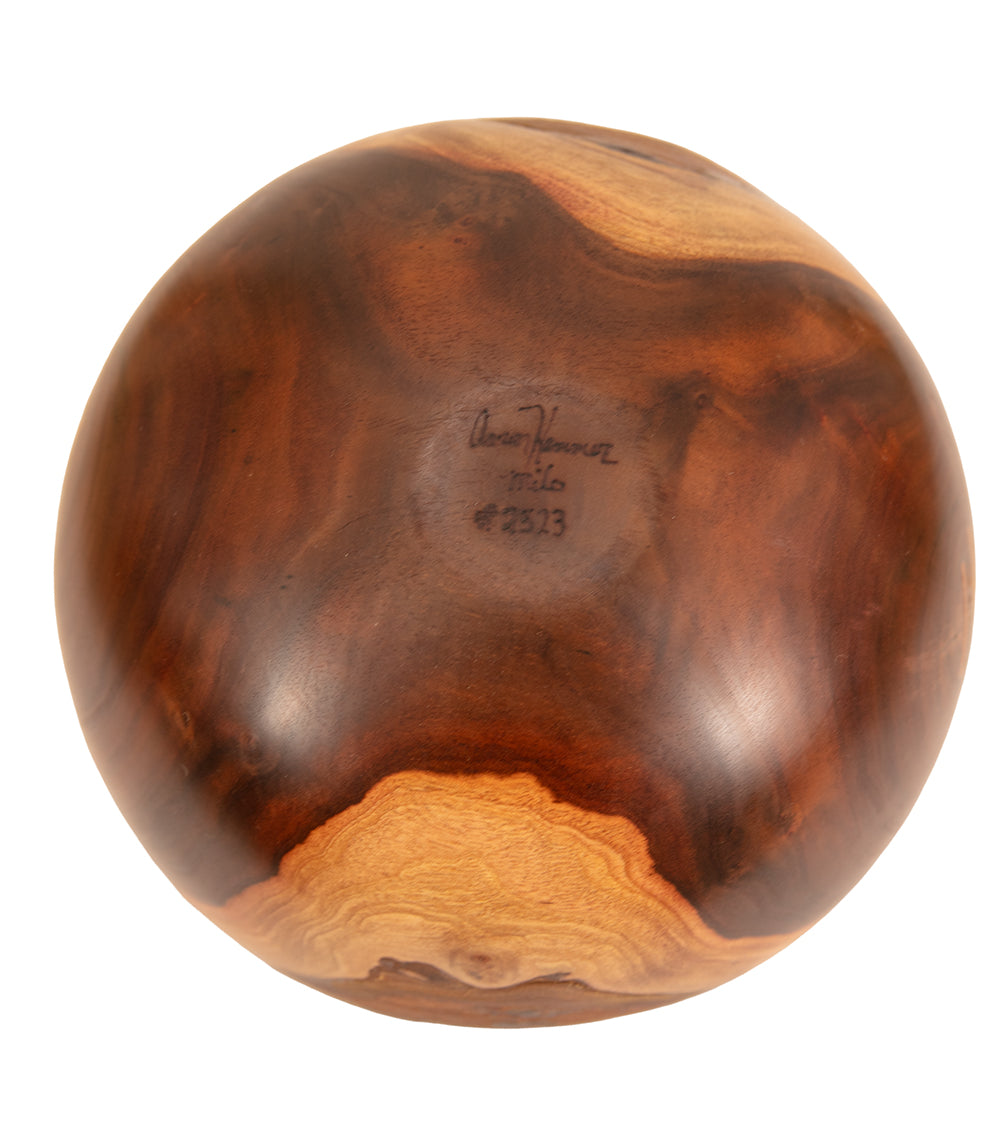 Milo Bowl with Koa Stitch #2523 by Aaron Hammer