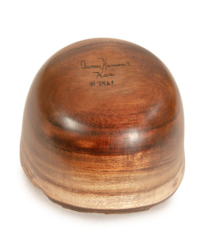 Koa Bowl #2561 by Aaron Hammer