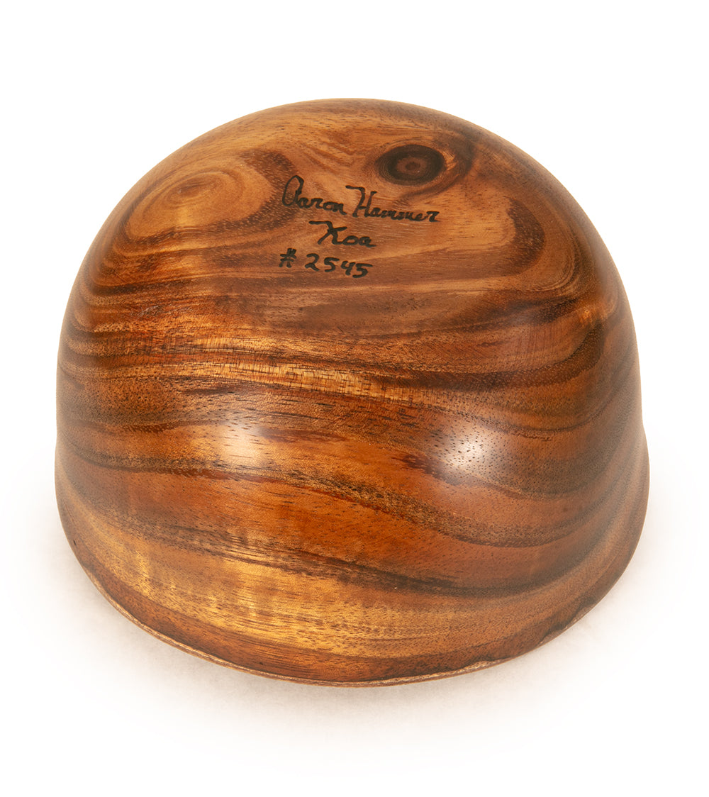 Koa Bowl #2545 by Aaron Hammer
