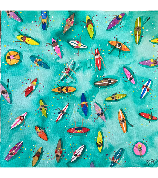 Paddle Out #134 by Sarah Houglum