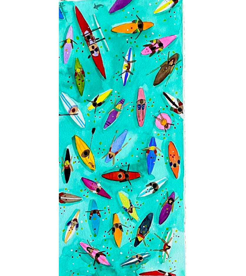 Paddle Out for Lahaina #96 by Sarah Houglum