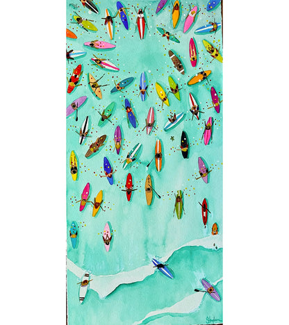 Paddle Out for Lahaina #97 by Sarah Houglum