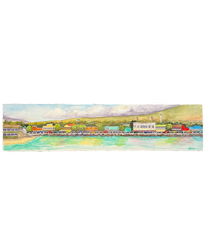 Reflections of Front Street by Sarah Houglum