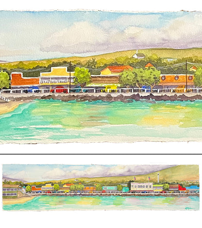 Reflections of Front Street by Sarah Houglum